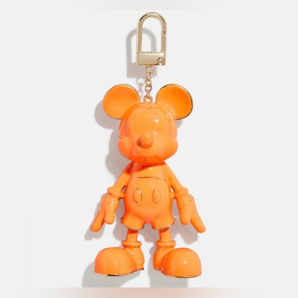 ✨️🧡 BAUBLEBAR Disney Mickey Mouse Monochromatic Orange Bag Charm Key Chain ✨️🧡
